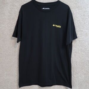 Men's T Shirt‎ Colombia " No luck All Skill " PFG Short Sleeve Size Large